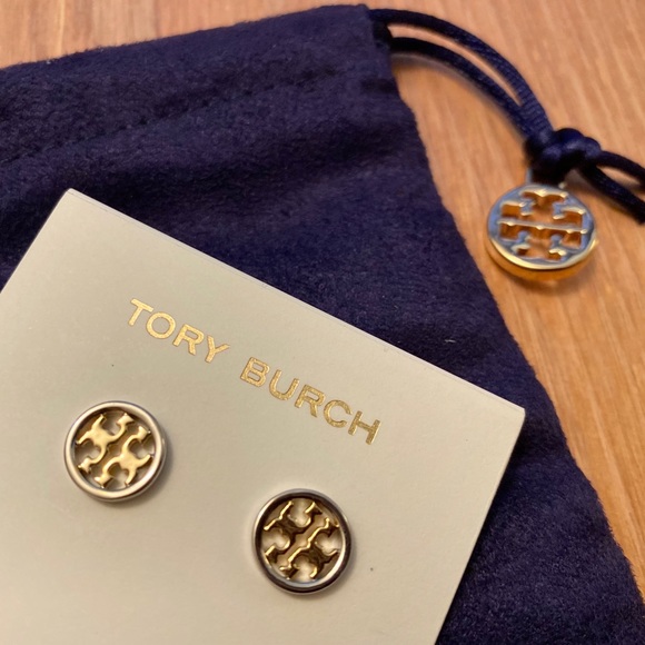 Tory Burch Miller Stud Earring Christmas Gift - Picture 6 of 7